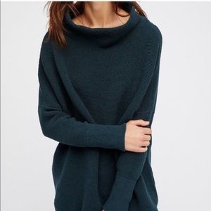 Free People Ottoman Slouchy Tunic Jade S